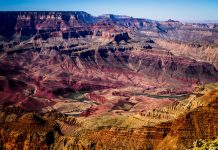 Flying Over the Grand Canyon with a Helicopter